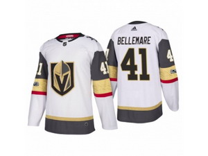Youth Vegas Golden Knights #41 Pierre-Edouard Bellemare Authentic White Home NHL Jersey