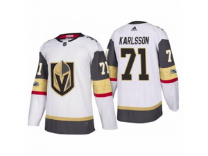 Youth Vegas Golden Knights #71 William Karlsson Authentic White Home NHL Jersey