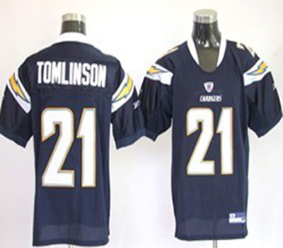 Youth jerseys San Diego Chargers #21 L.Tomlinson Navy
