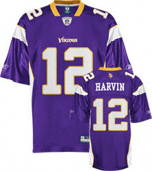 Youth vinnesota Vikings 12# Percy Harvin purple Jersey