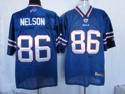 buffalo bills #86 nelson team color jersey