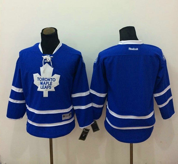 kid Toronto Maple Leafs blank Blue NHL Jersey