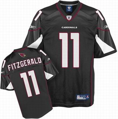 kids Arizona Cardinals #11 Larry Fitzgerald Alternate Jersey black