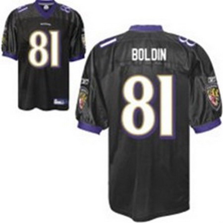 kids Baltimore Ravens Anquan Boldin Jersey #81 color black