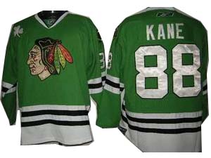 kids Chicago Blackhawks Edge Kane #88 Green
