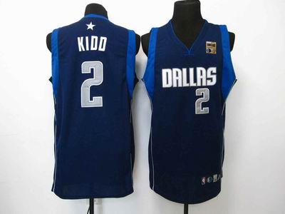 kids Dallas Mavericks Jason Kidd 2# D.K BLUE 2011 Champions Cup Patch Jersey