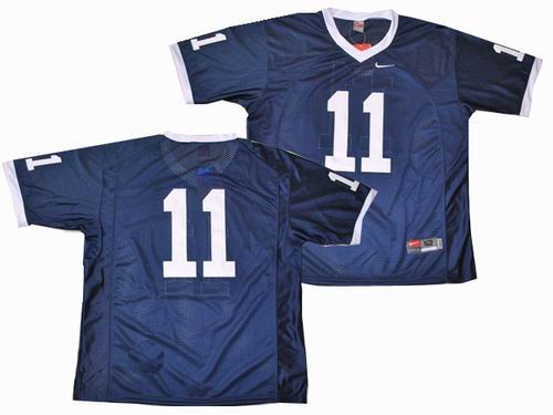 ncaa Penn State Nittany Lions #11 Navy Blue College Football Jersey