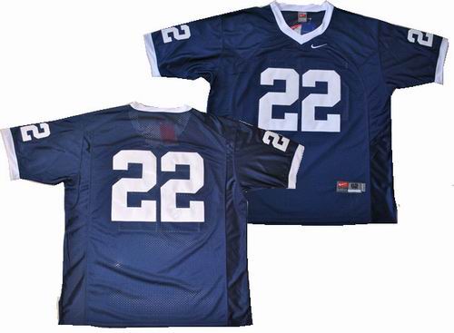 ncaa Penn State Nittany Lions #22 Navy Blue College Football Jersey