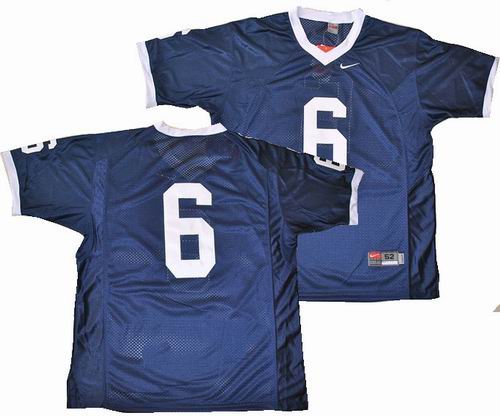 ncaa Penn State Nittany Lions #6 Navy Blue College Football Jersey
