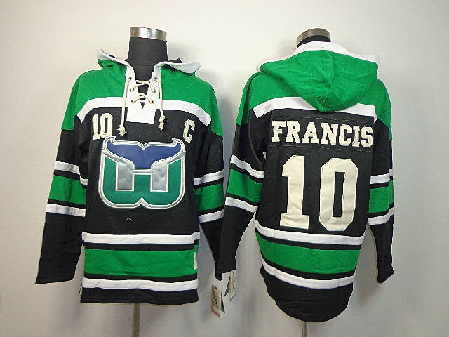 nhl jerseys hartford whalers 10 francis black NHL Fashion hoddies