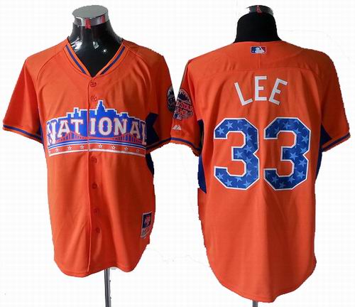 philadelphia phillies #33 cliff lee National League 2013 All Star Jersey