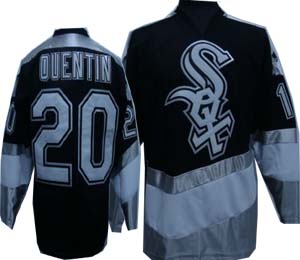 white sox #20 QUENTIN black new jersey
