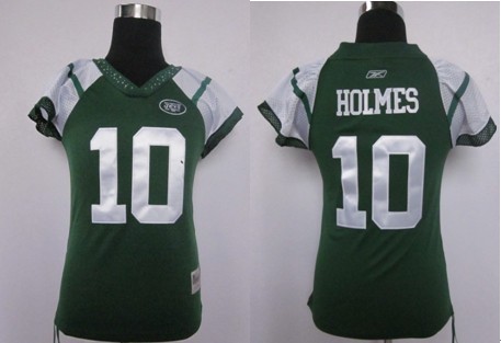 womens New York Jets #10 Holmes Green jerseys