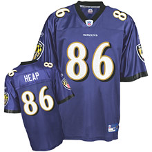 youth Baltimore Ravens #86 Todd Heap Team Color Jersey blue