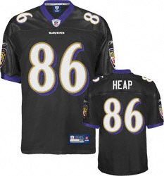 youth Baltimore Ravens Jersey #86 Todd Heap Jersey black