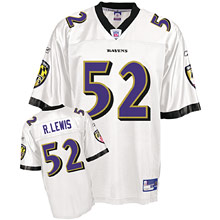 youth Batlimore Ravens #52 Ray Lewis White Jersey