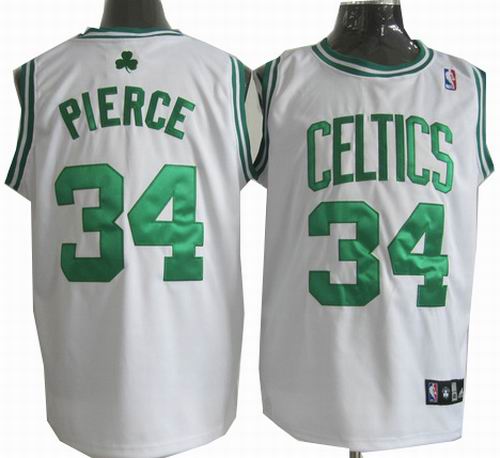 youth Boston Celtics 34# Paul Pierce white jerseys