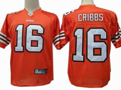 youth Cleveland Browns #16 Joshua Cribbs jerseys orange