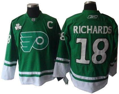youth Philadelphia Flyers 18# Mike Richards jerseys green