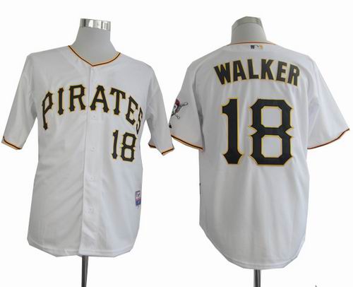 youth Pittsburgh Pirates #18 Neil Walker Cool Base white Jersey