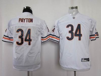 youth chicago bears #34 payton white color jersey