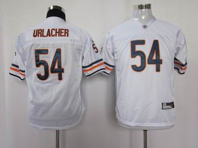 youth chicago bears #54 urlacher white color jersey