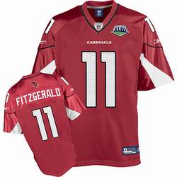 youth jerseys Arizona Cardinals Larry Fitzgerald #11 red Super Bowl XLIII